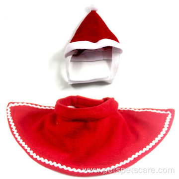 Christmas Dog and Cat Cape Matching Pet Accessories